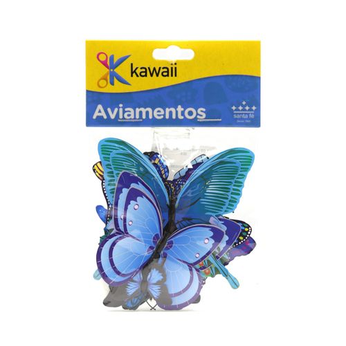 KIT DE BORBOLETA AZULCOM IMA