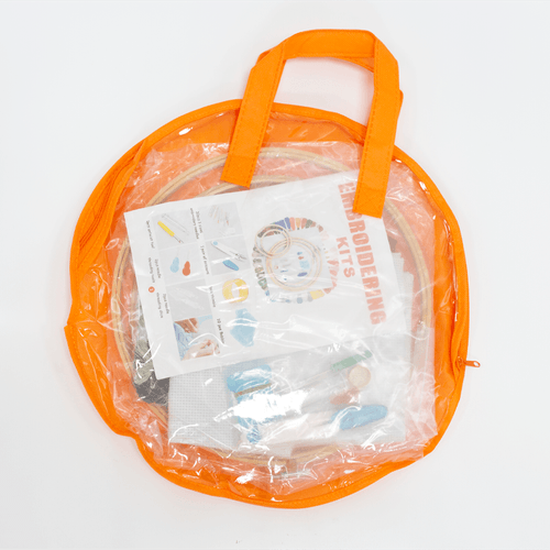 Kit Iniciante Bordado Ponto Cruz Lanmax