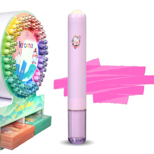 Marcador de Texto Kroma Calm Colors Antiestress Pink