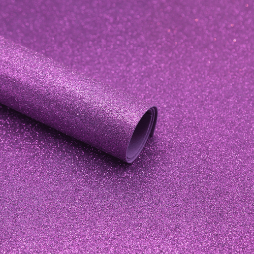 EVA Glitter Santa Fé Roxo 40x60 cm - 1 folha
