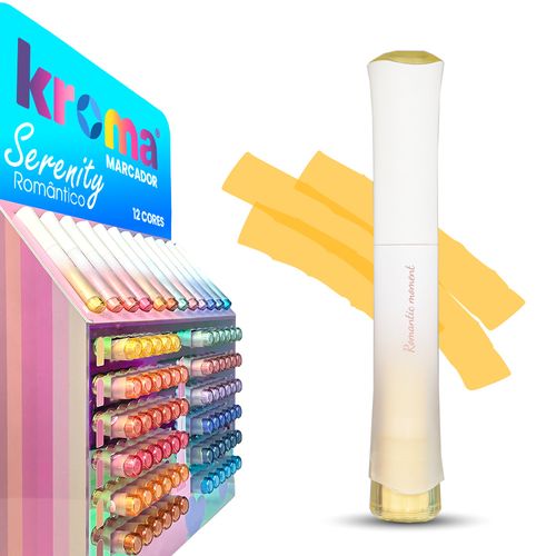 Marcador de Texto Kroma Serenity Amarelo