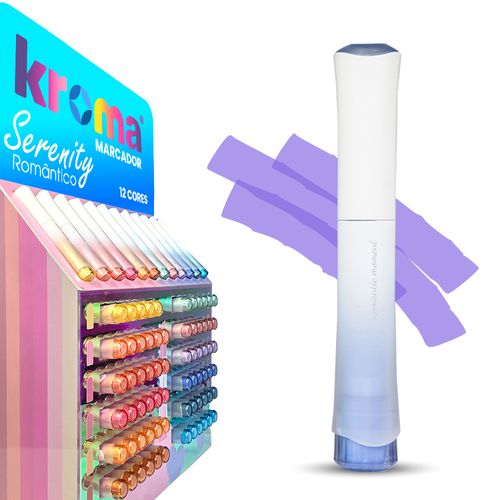 Marcador de Texto Kroma Serenity Roxo