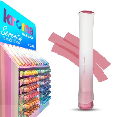 Marcador de Texto Kroma Serenity Vermelho Claro