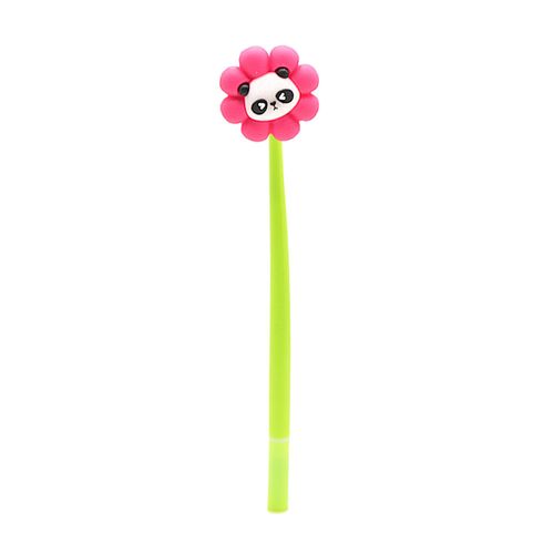 Caneta kroma Gel flor Pink panda 0.5 - Azul