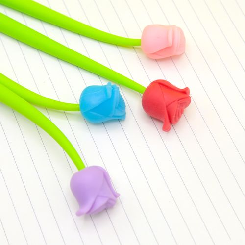 Caneta kroma Gel Rosa  Rosa 0.5 mm - Preta