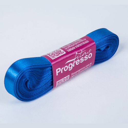 Fita Cetim Progresso CF0002 10mm Azul Royal 214 - 10m