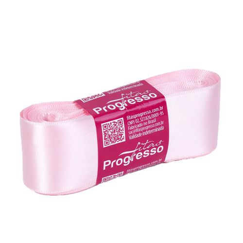 Fita Cetim Progresso CF0009 38mm Rosa Bebê 310 - 10m