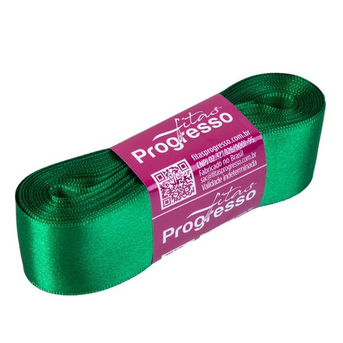 Fita Cetim Progresso CF0007 30mm Verde Bandeira 217 - 10m