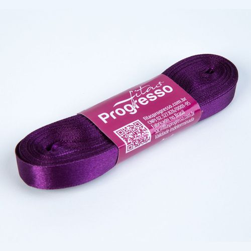 Fita Cetim Progresso CF0002 10mm Violeta 675 - 10m