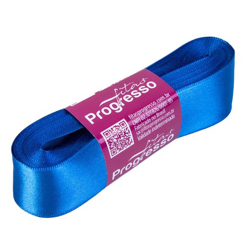 Fita Cetim Progresso CF0007 30mm Azul Royal 214 - 10m