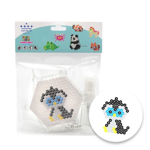 Chaveiros Ponto a Ponto Diamante Mágico Pinguim