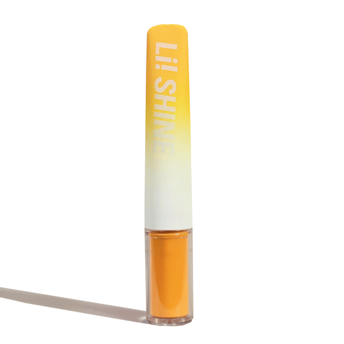 Marcador de Texto Kroma Shine com Glitter Laranja Claro - Aroma Laranja Doce