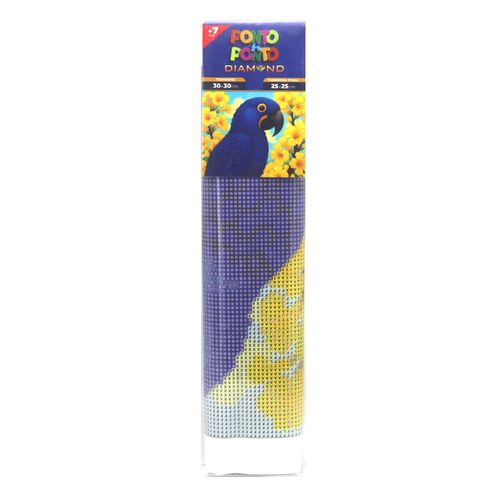 KIT ARTESANATO 5D DIAMOND ARARA  AZUL