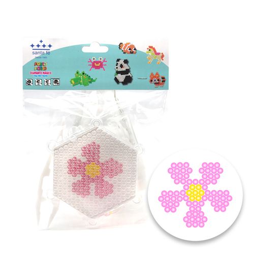 Chaveiros Ponto a Ponto Diamante Mágico Flor