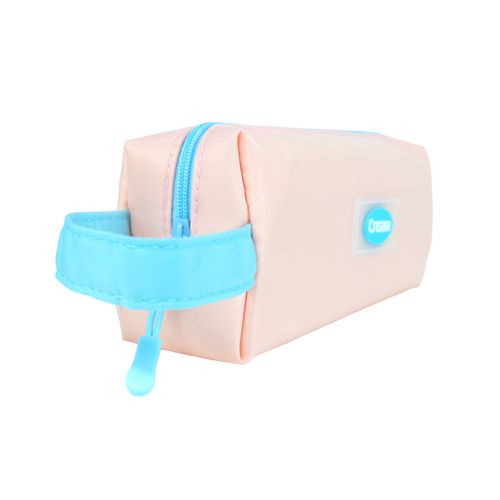 Estojo Kroma Cream Puff Alça Rosa