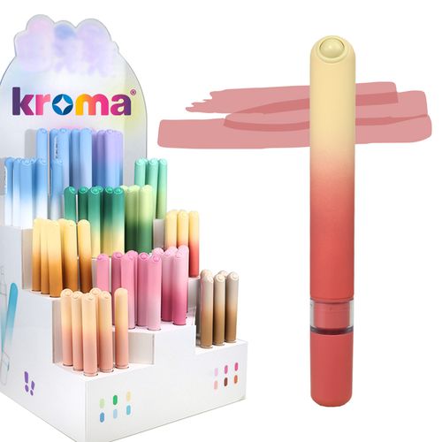 Marcador de Texto Kroma Slim Antiestresse Terracota