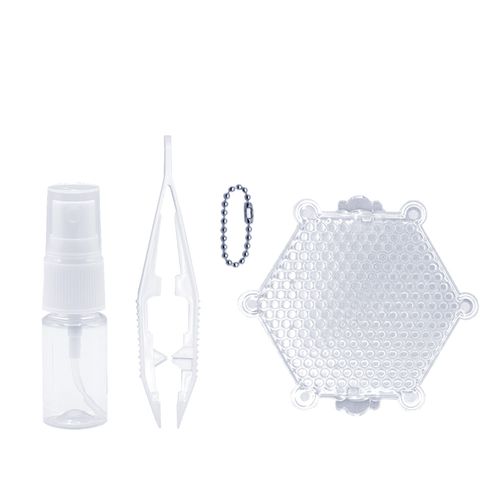 Chaveiros Ponto a Ponto Diamante Mágico Coelho Branco